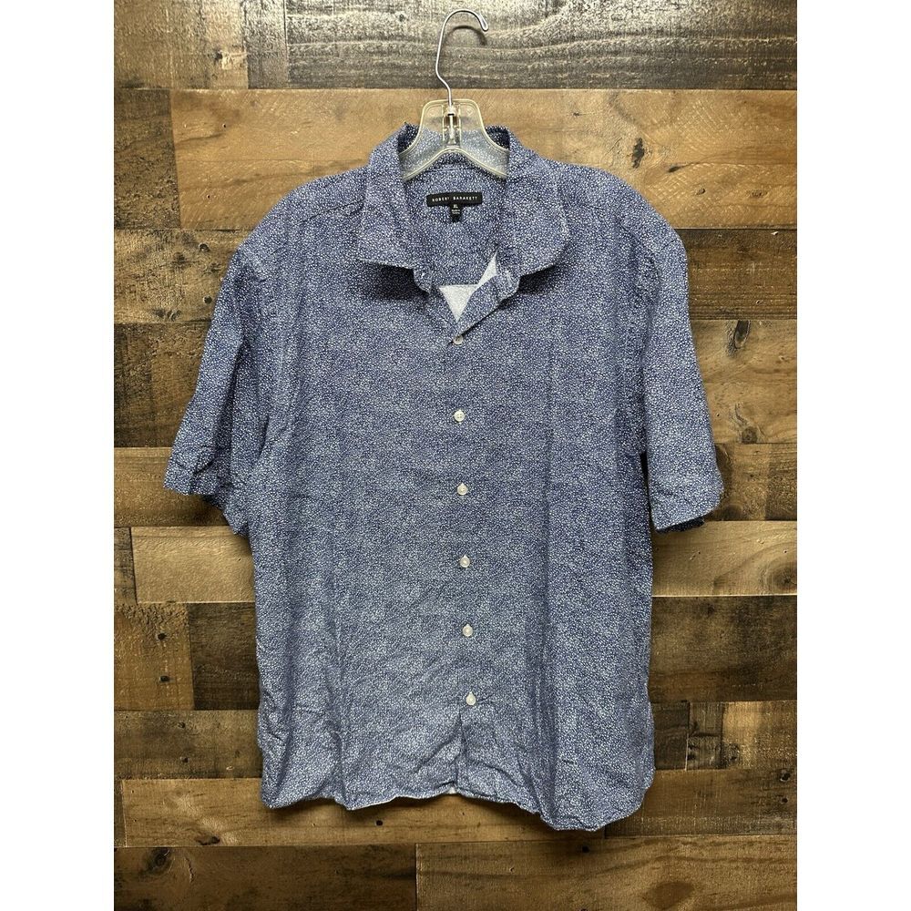 Robert Barakett‎ Men's Short Sleeve Button Up Size X-Large